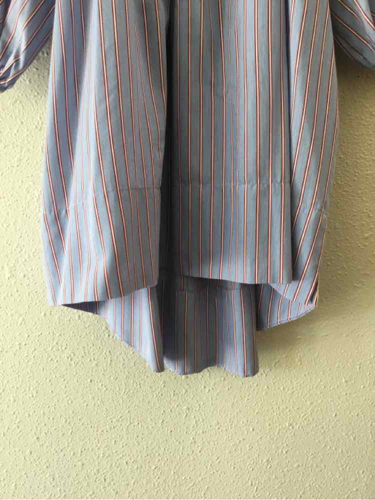 Caryn Lawn Blue Multi Size No Label Shirt