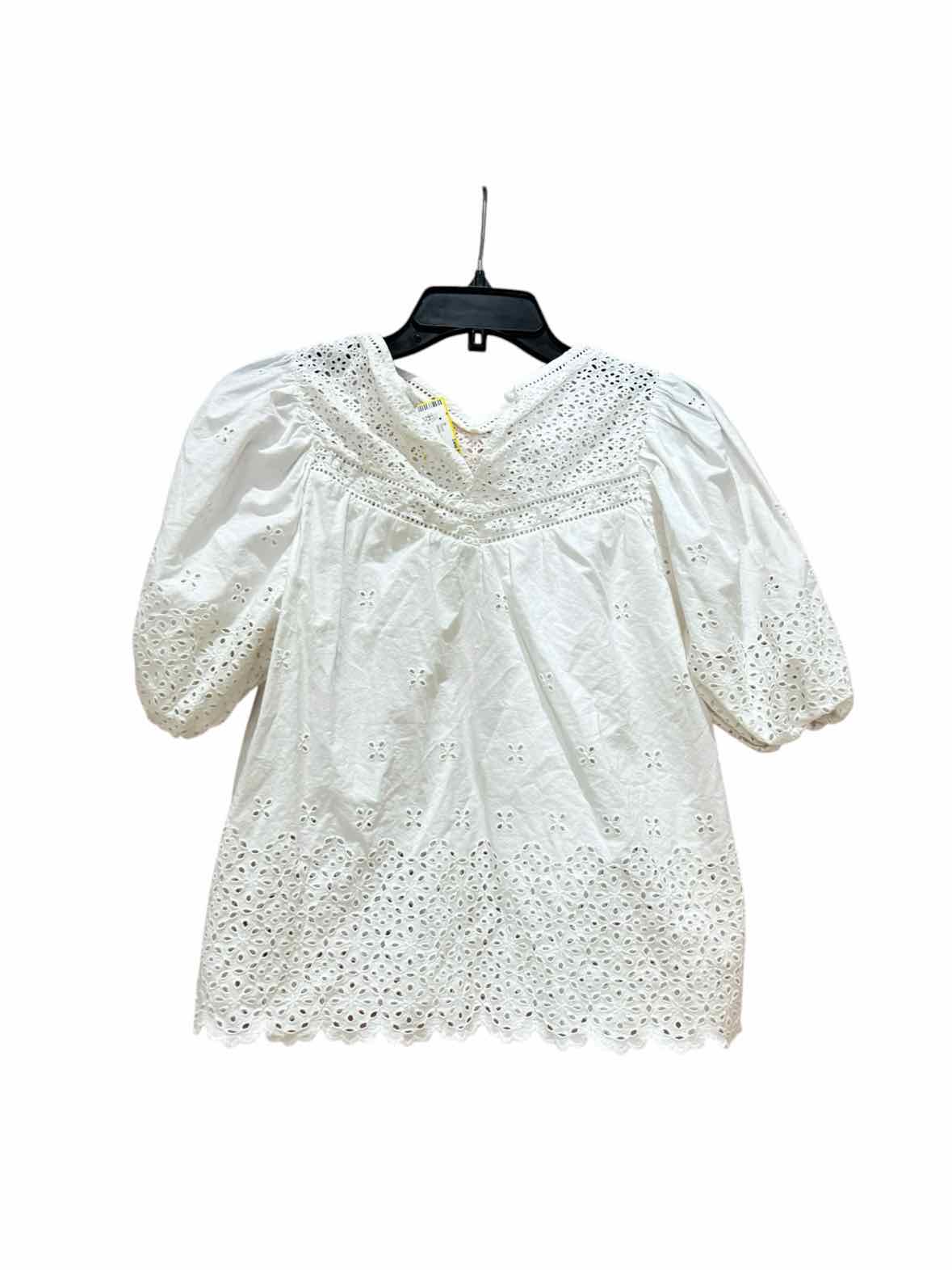 ULLA JOHNSON White Size 2 Shirt