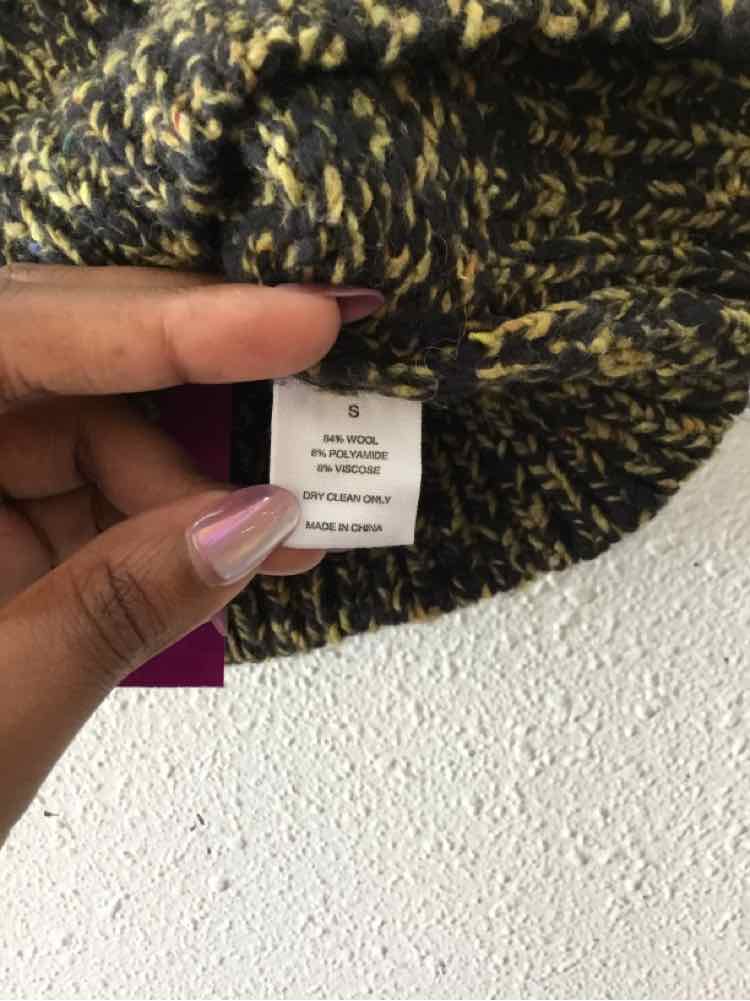 ULLA JOHNSON Black and yellow Size S Shirt