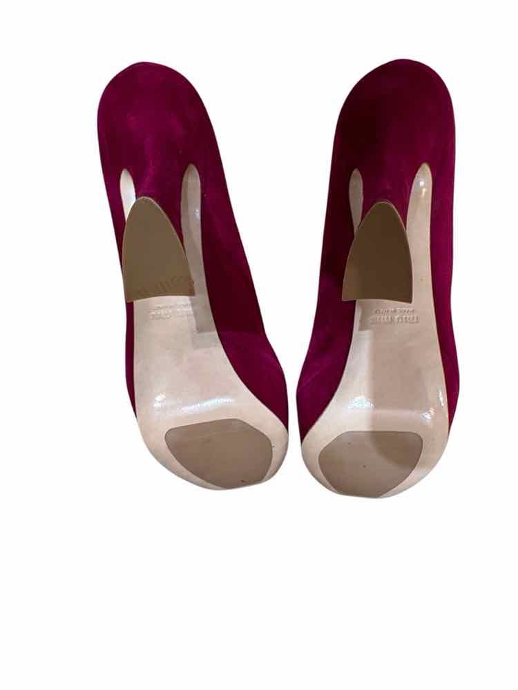 Miu Miu Raspberry Size 40 Shoes