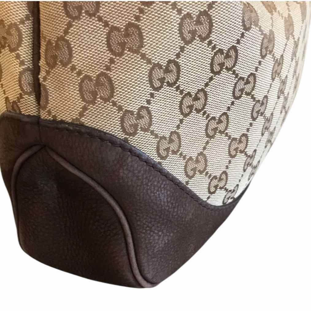 Gucci Original GG Canvas Web Jackie Hobo Brown multi Handbag