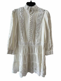 alice + olivia Cream Size 4 Dress