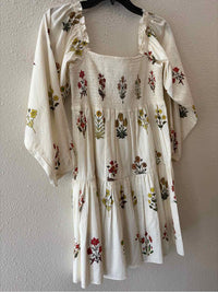Sachin & Babi White Multi Size 0 Dress