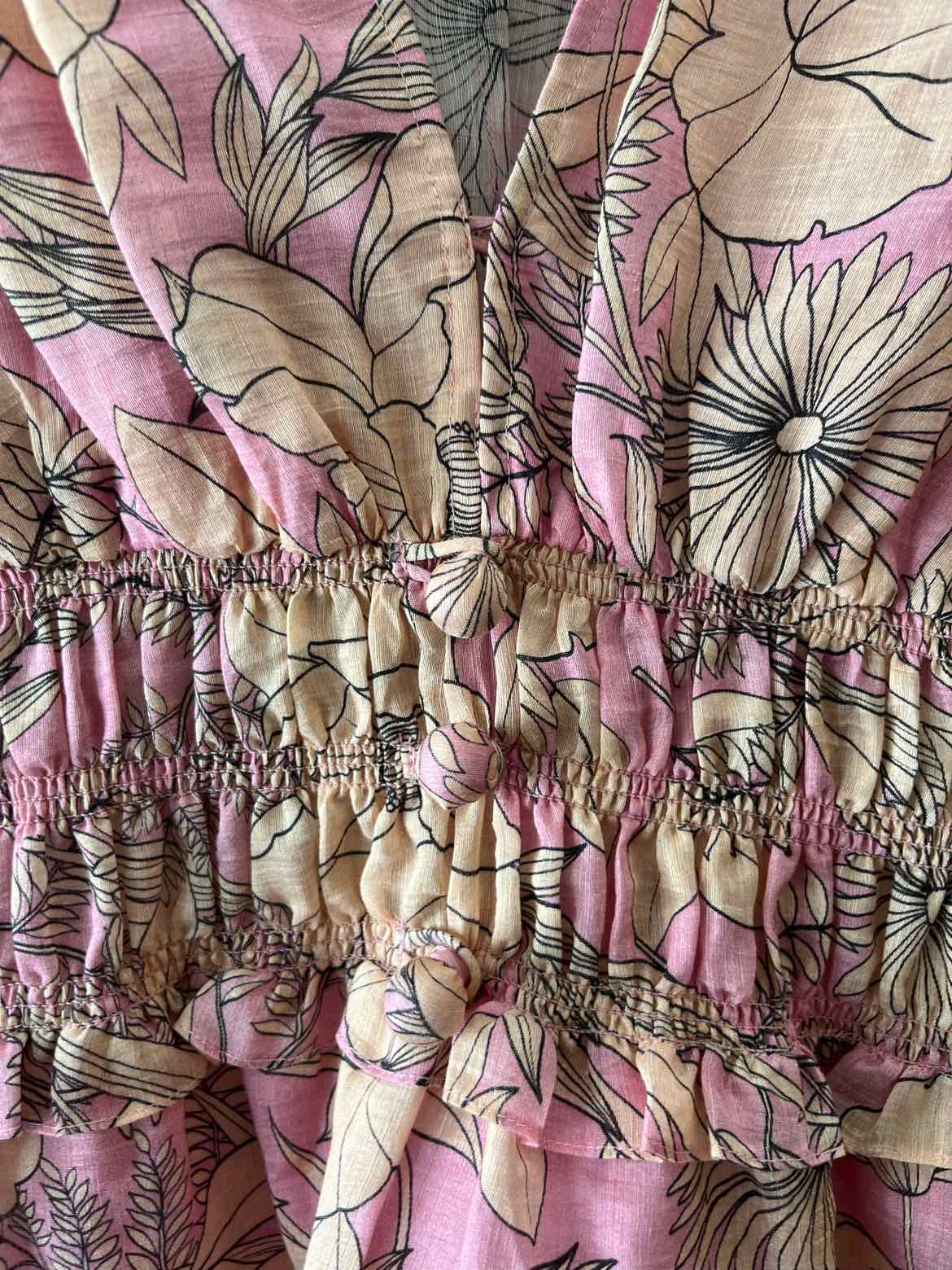 Alexis Pink and Pearl Size XS Dress