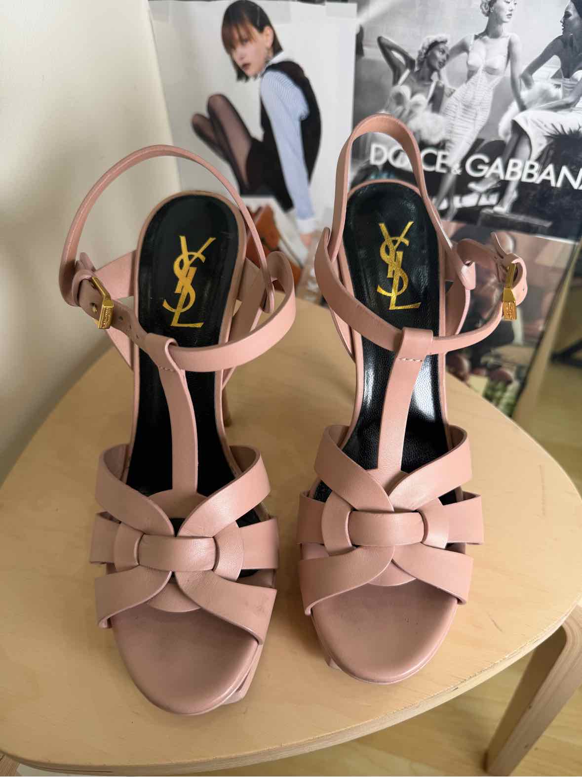 Yves Saint Laurent Blush Size 38 1/2 Shoes