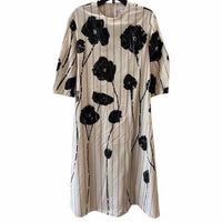 AKIRANAKA Off White and Black Size 2 Dress