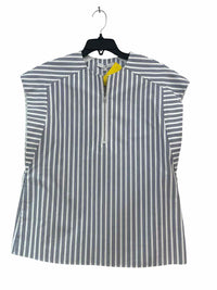 Tibi Blue and White Size S Shirt