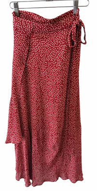 Reformation Red and white Size S Skirt