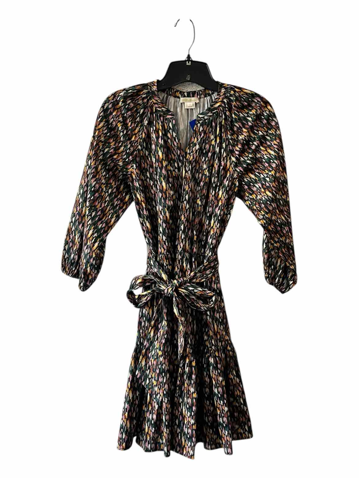 Shoshanna Black Multi Size 0 Dress