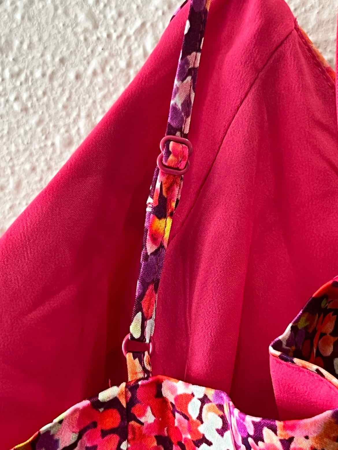 French Connection Orange Multi Size 14 Dress
