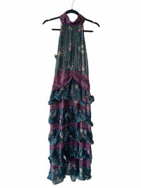 Eliatt Fuschia & Teal Size L Dress