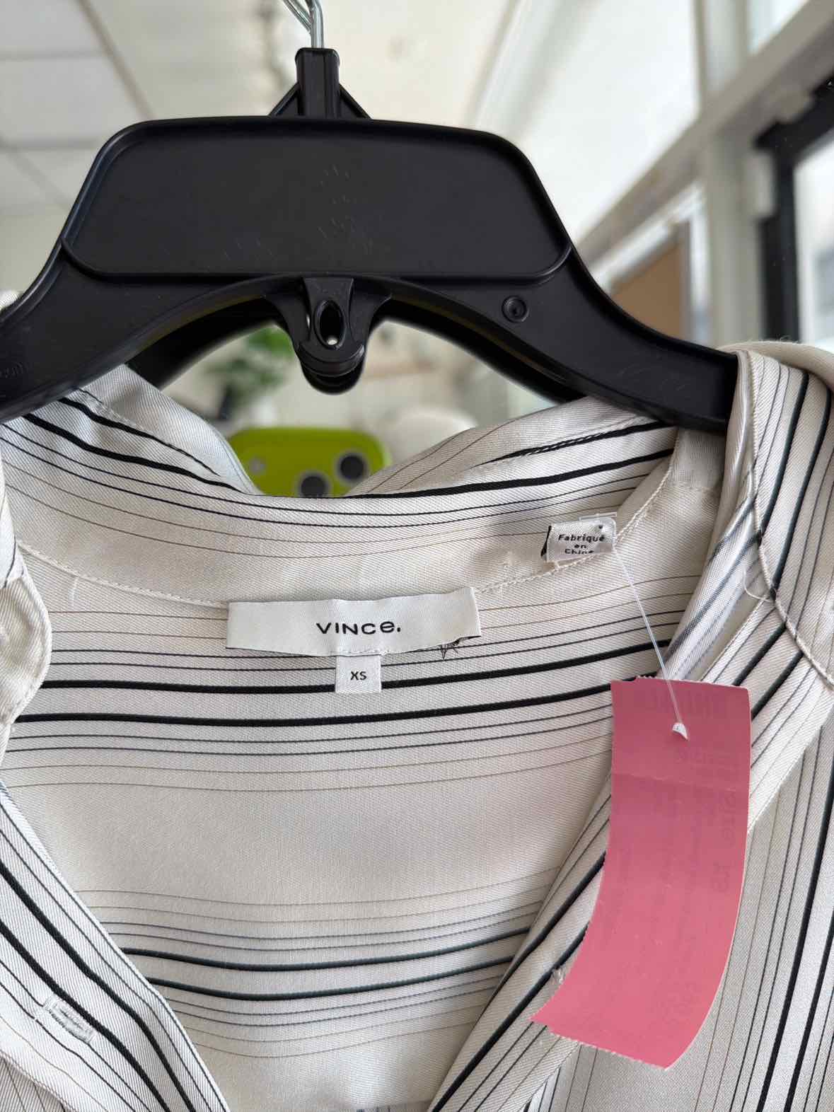 Vince White and black Size XS Shirt