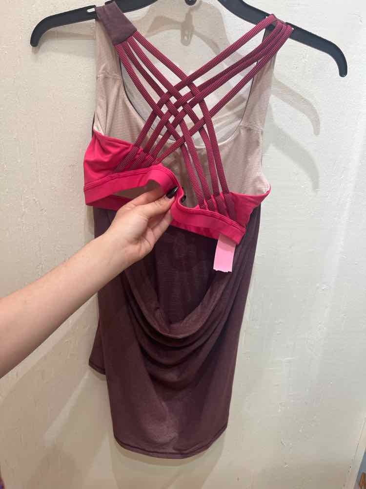 Lululemon Red/Pink Size Fits a M Tank Top