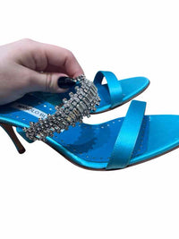 Manolo Blahnik Light Blue Size 38.5 Shoes