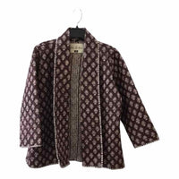 Fox & Hen Brown and Cream Size XS Jacket