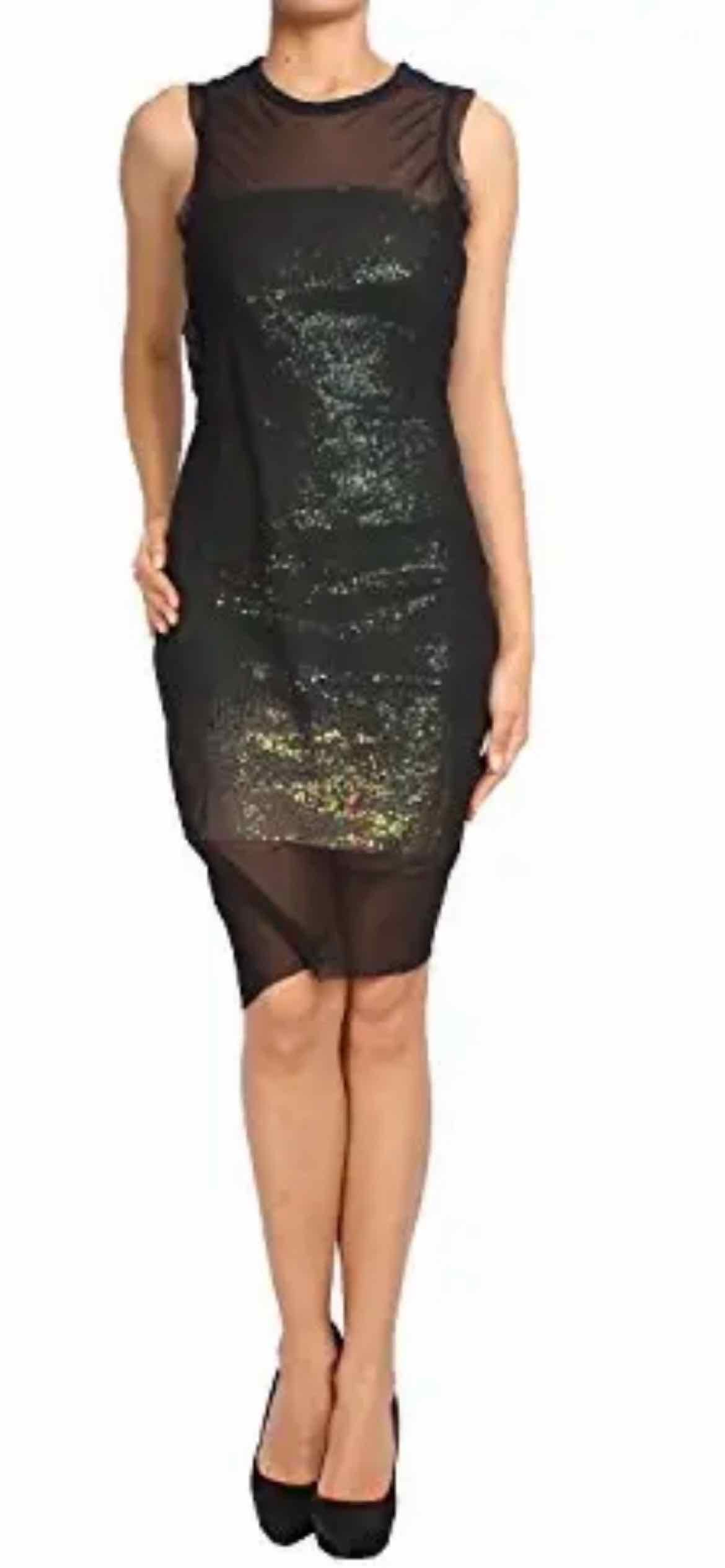 Diesel Blue and Black Size S Dress