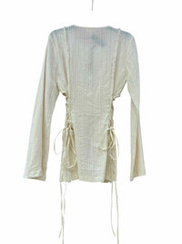 Camila Coelho Cream Size L Blouse