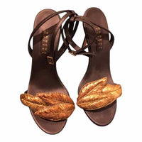 Serena Uziyel Black and Gold Size 36 Shoes