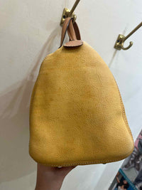 Carolina Herrera Andy 7 Yellow Handbag