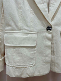 St John Sport Off White Size P Blazer