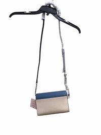 Kate Spade Staci Colorblock White and Blue Handbag