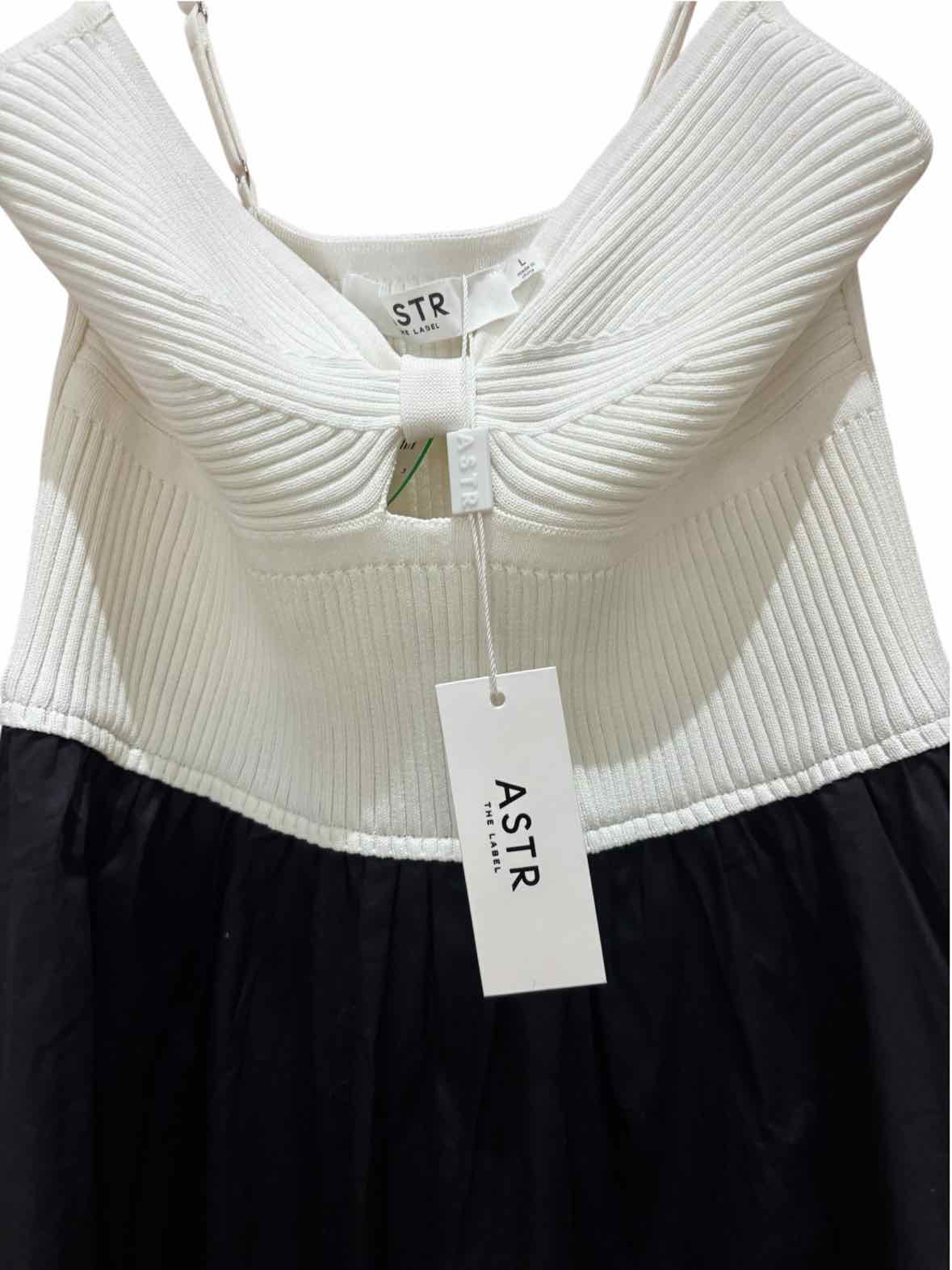 ASTR Black and white Size L Dress