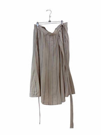 Reformation Beige and Blue Size M Skirt