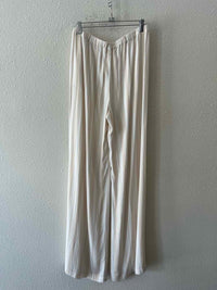 Ella Moss Cream and White Size M Pants