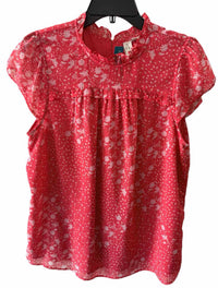 Joie Pink Multi Size L Blouse