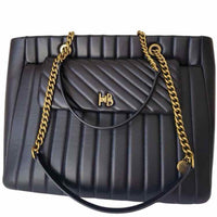 henri bendel Tote Black Handbag