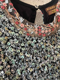 Varun Bahl Black Multi Size 8 Dress