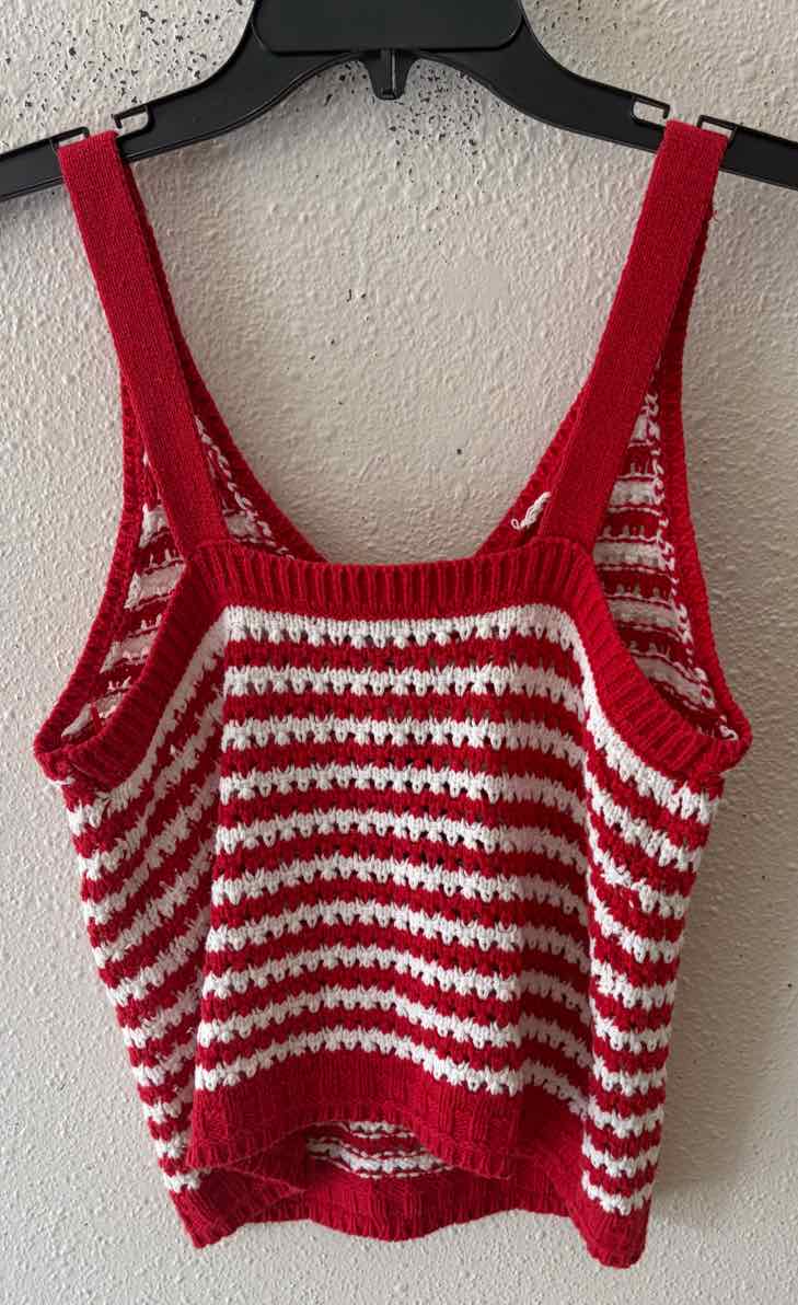 Freshman 1996 Red and white Size L Tank Top