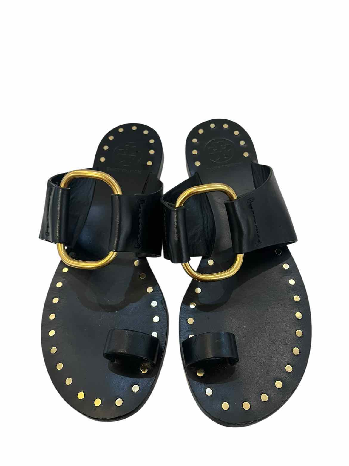 Tory Burch Black Size 5 Sandals
