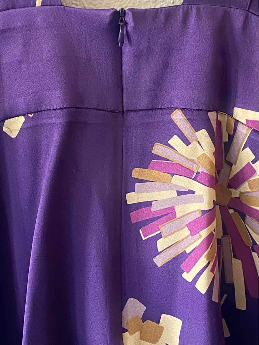 Trina Turk Purple Multi Size M Shirt