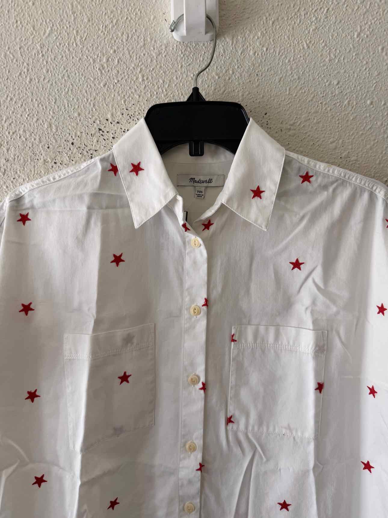 Madewell White & Amber Size XXS Shirt