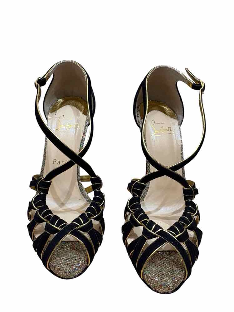 Christian Louboutin Black Size 38 Shoes