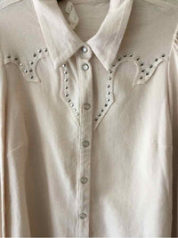 taelyn Cream Size L Shirt