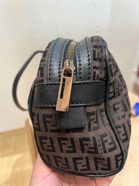 Fendi Zucca Zucchino Brown and black Handbag
