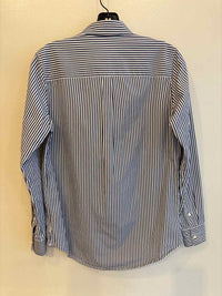 Theory Blue and White Size P Shirt