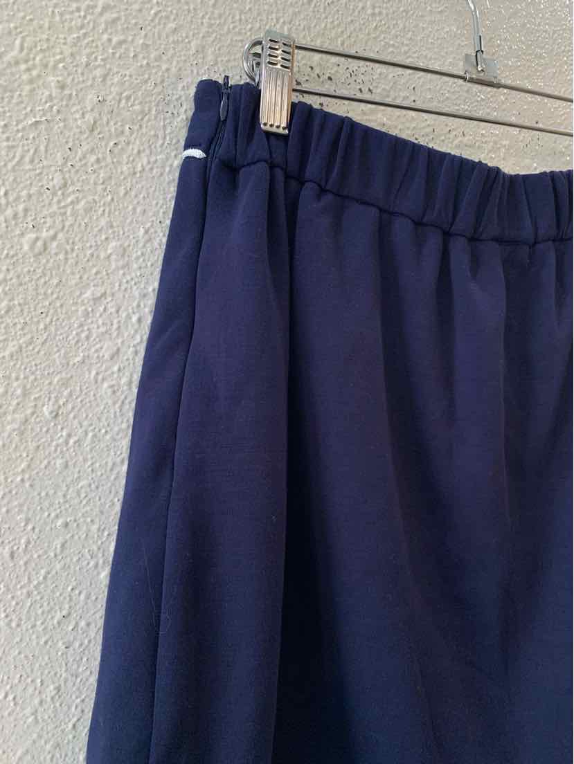 Entro Navy and White Size L Skirt
