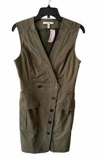 Derek Lam 10 Crosby Army Green Size 4 Dress