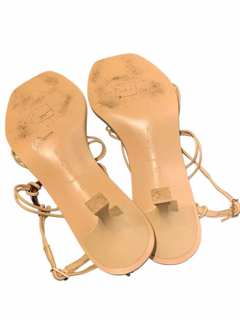 Cult Gaia Nude Size 35 Shoes