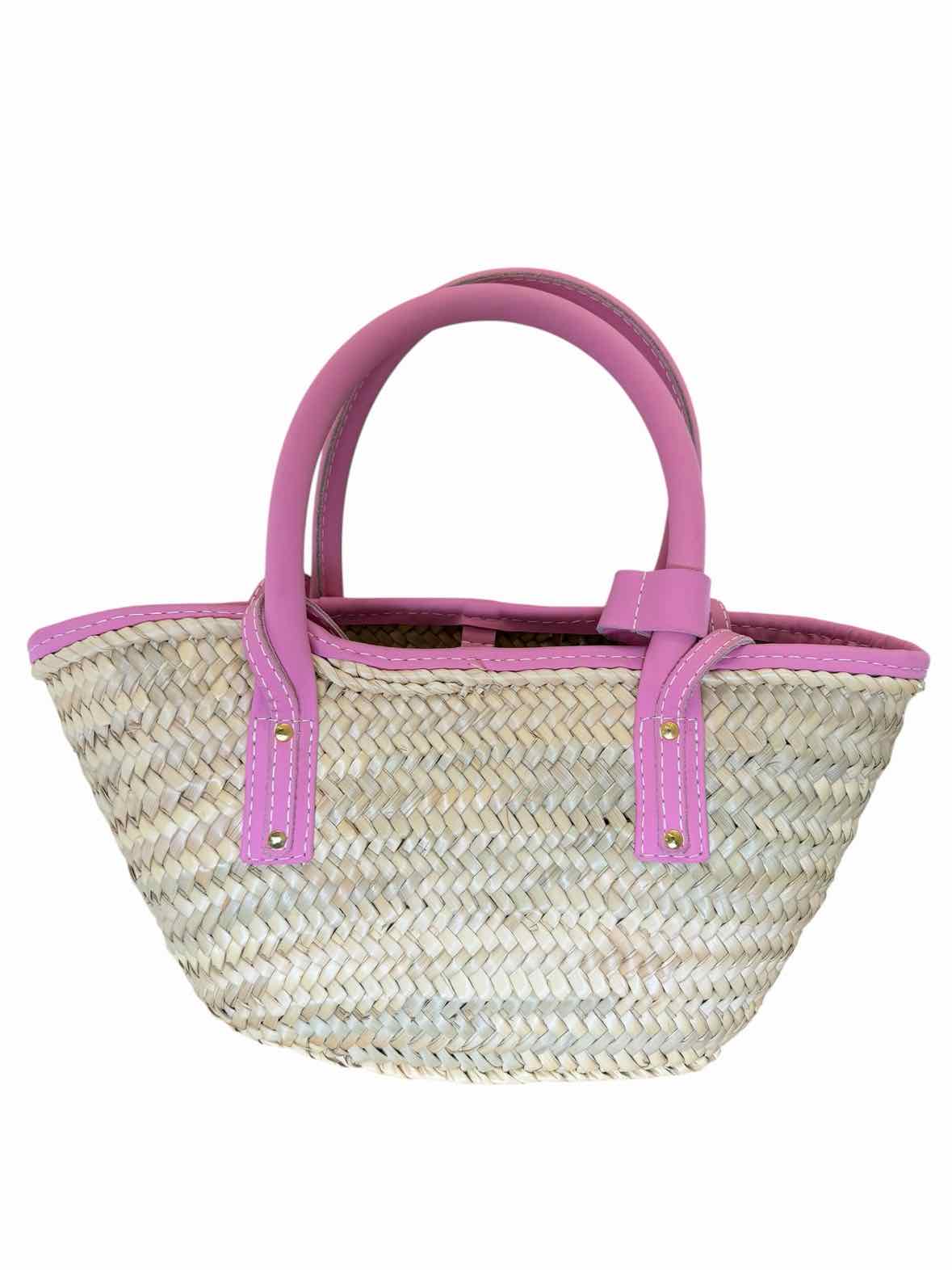 Jacquemus pink and beige Handbag