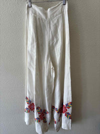 Carolina K White Multi Size S Pants