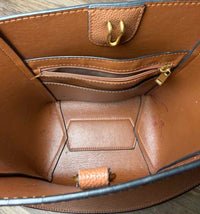 Bostanten Bucket Brown Handbag