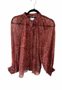 Misa Deep red multi Size XS Shirt