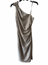 David Meister Metallic champagne Size 6 Dress