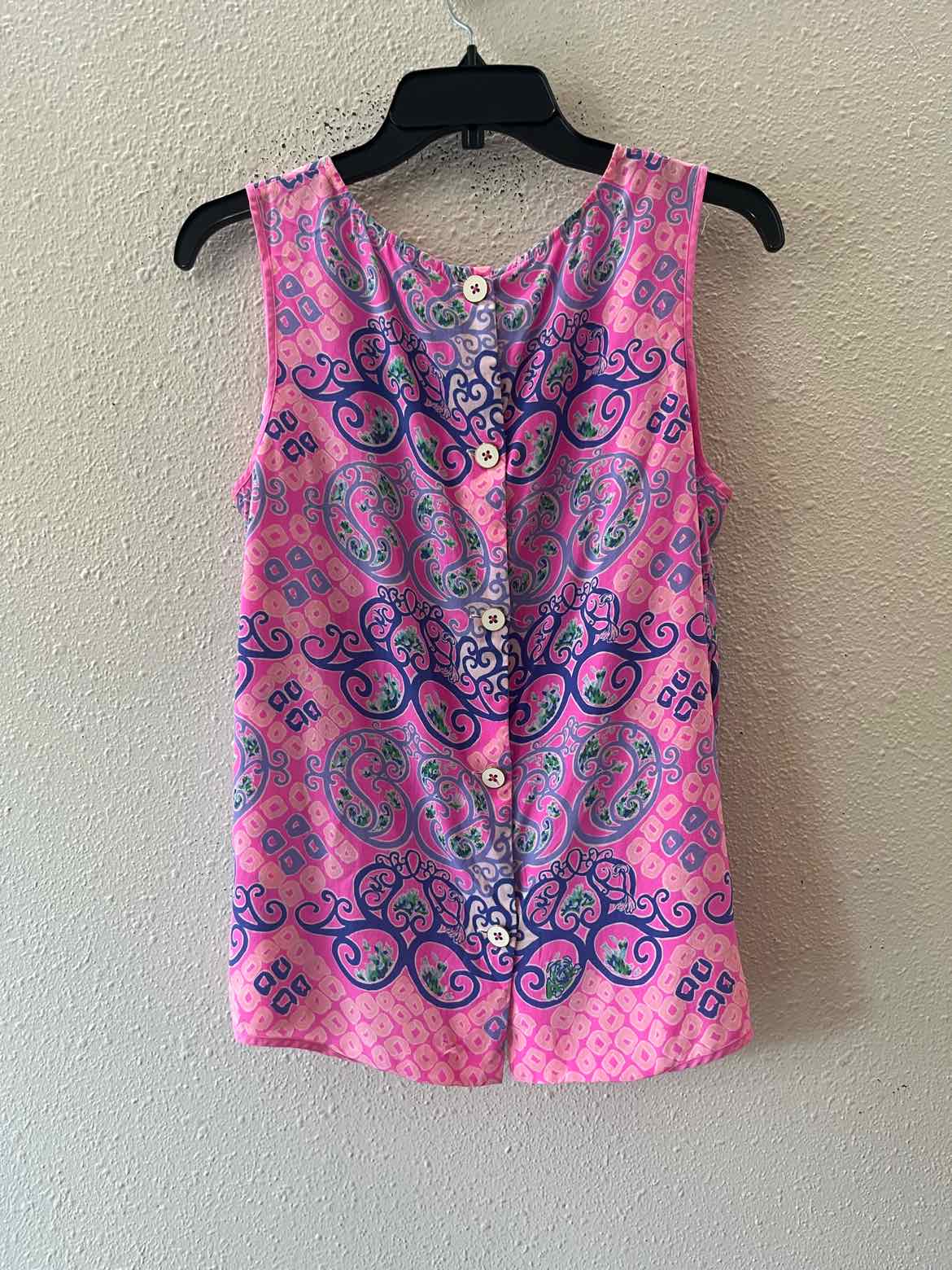 Lilly Pulitzer Pink and Purple Size M Shirt