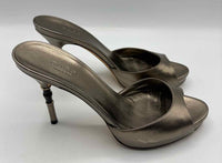 Gucci Pewter Size 36.5 Shoes