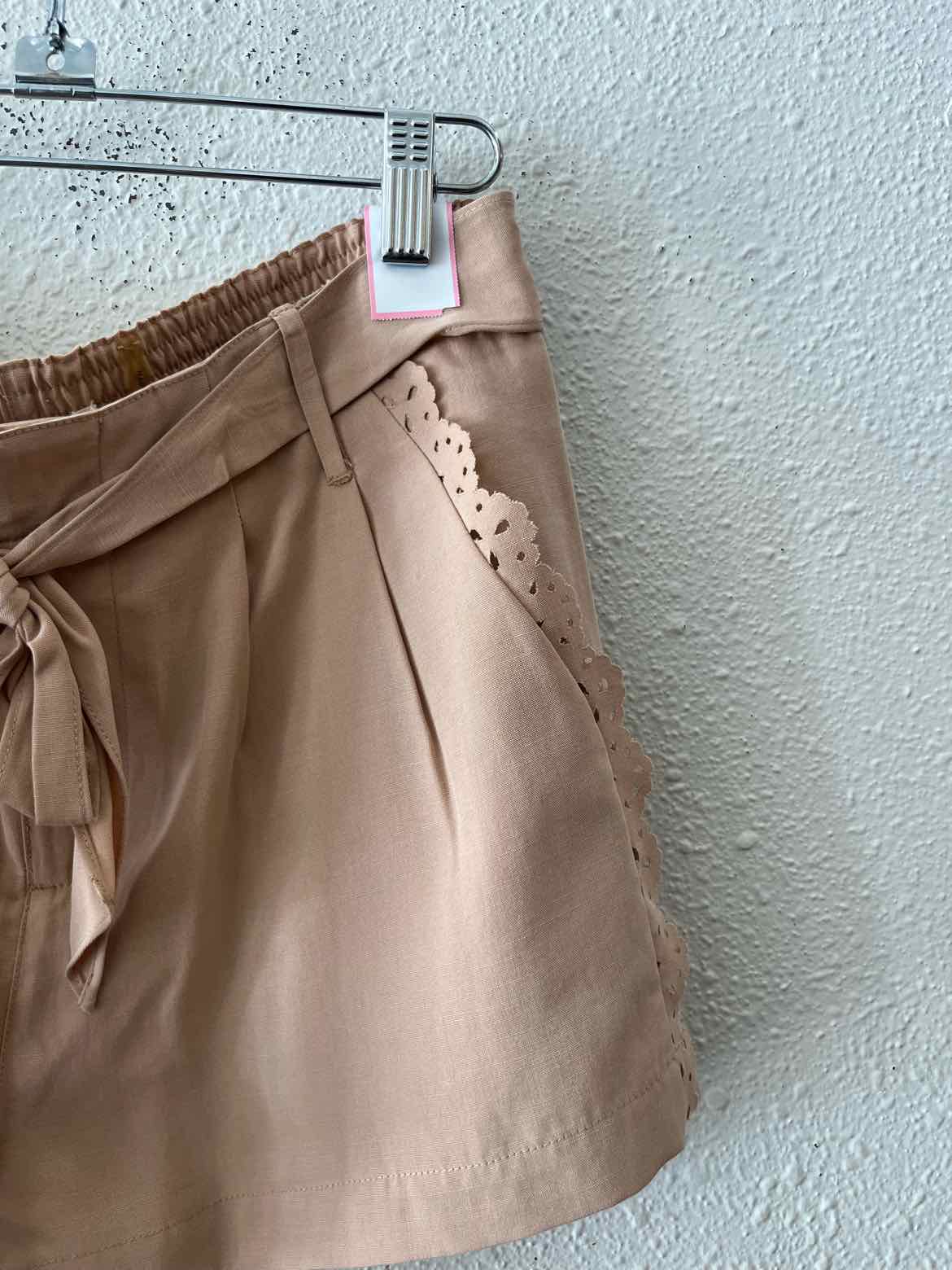 Rebecca Taylor Beige Size 6 Shorts